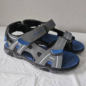 Kids Gray and Blue Outdoor Sandals